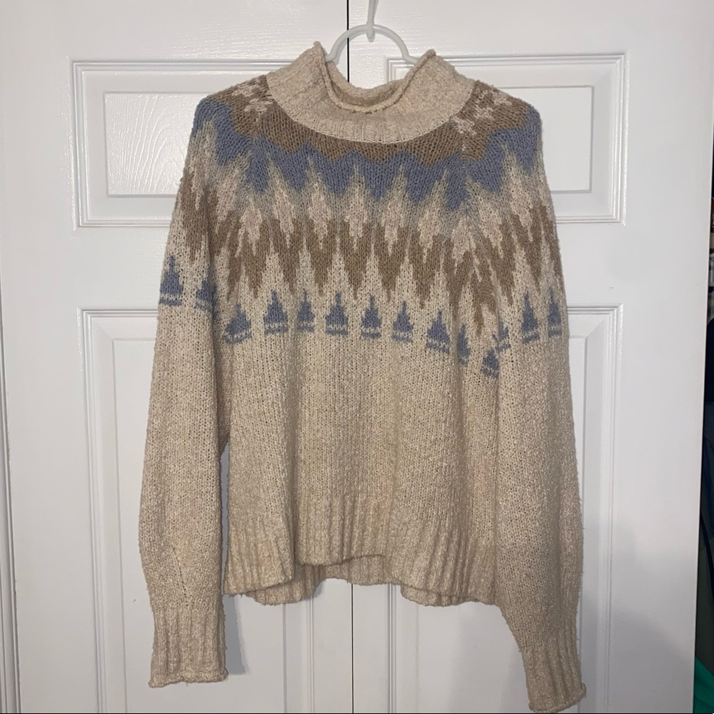 ae mock neck sweater